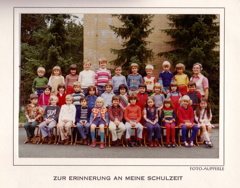 Brad's 1st grade class, Germany
