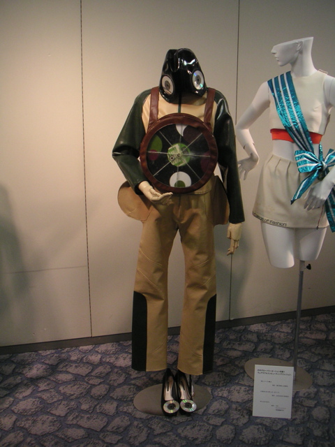 Jumper made from records & CDs