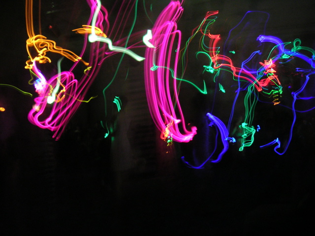 ...to create this sort of effect in the dark