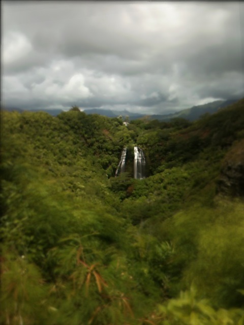 Kilauea waterfall