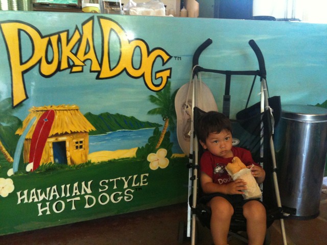 Puka Dog sign